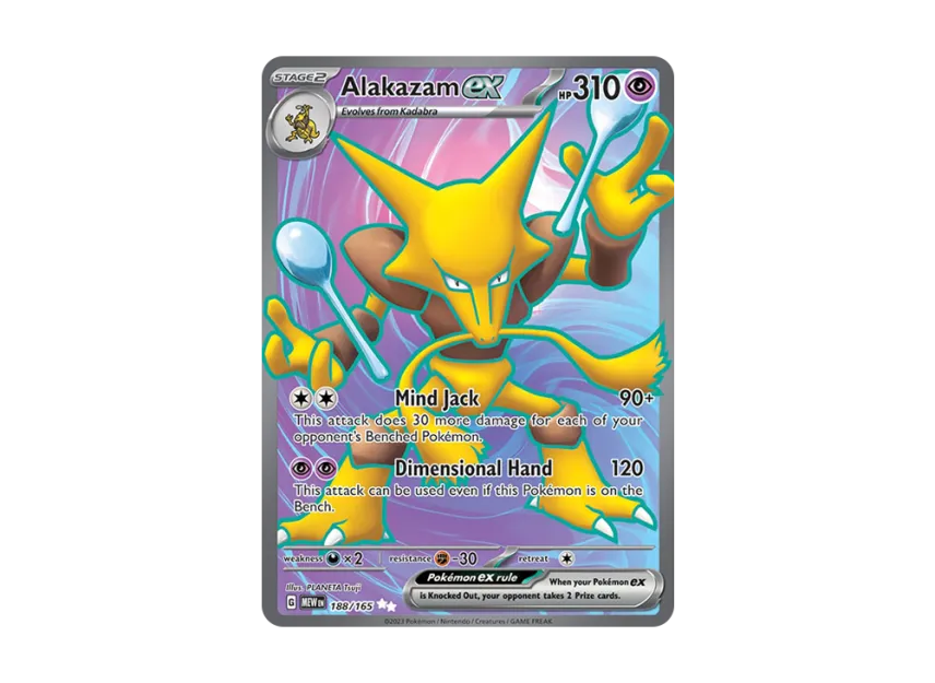 Alakazam ex UR [MEW 188/165] [EN] (Scarlet & Violet "151")