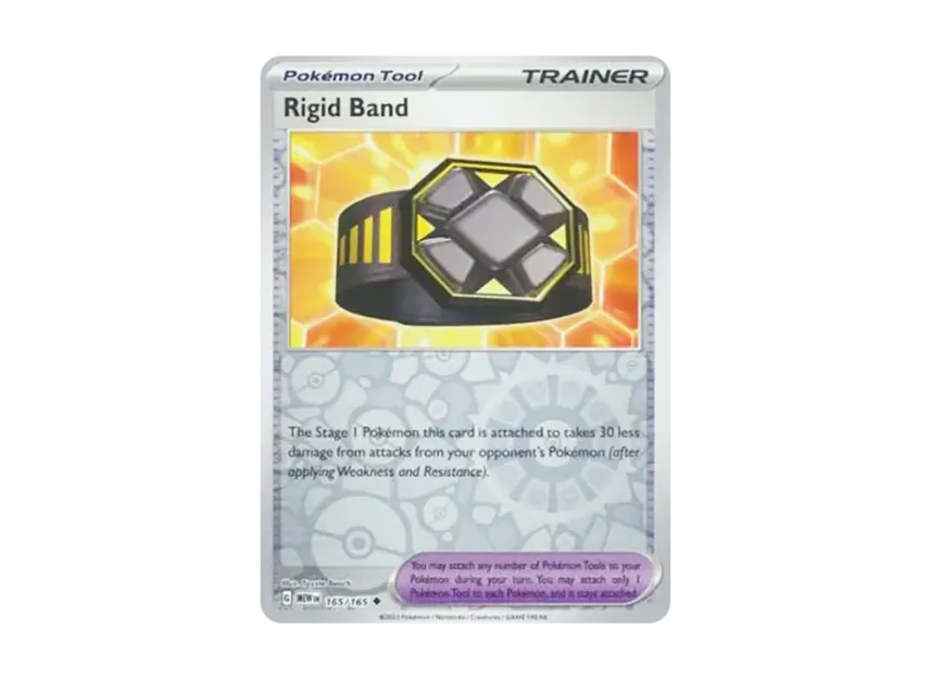 Rigid Band U : Reverse Holo [MEW 165/165] [EN] (Scarlet & Violet "151")