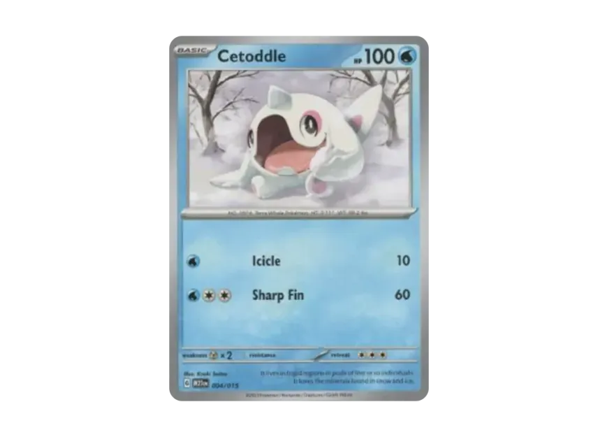 Cetoddle [M23 004/015] [EN] (Scarlet & Violet "McDonald's Match Battle 2023")