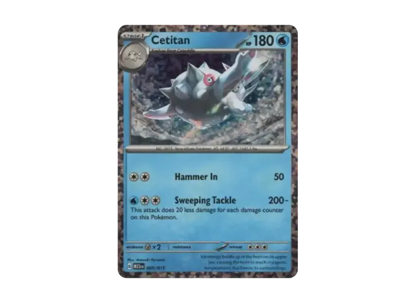 Cetitan [M23 005/015] [EN] (Scarlet & Violet "McDonald's Match Battle 2023")