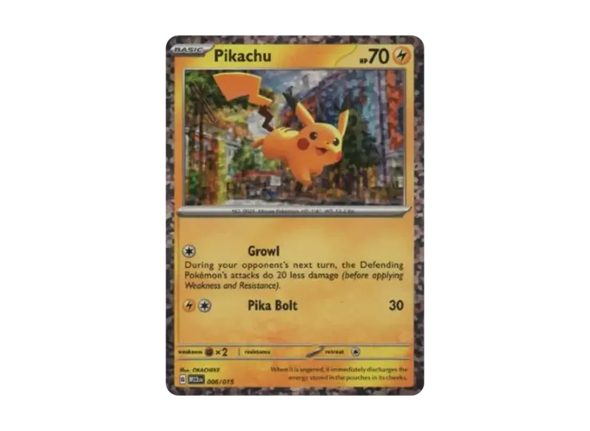 Pikachu [M23 006/015] [EN] (Scarlet & Violet "McDonald's Match Battle 2023")