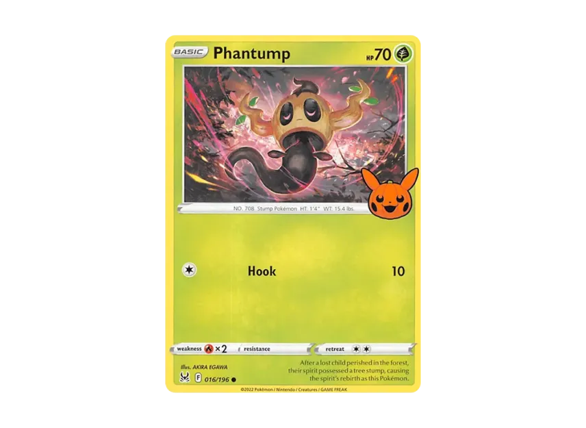 Phantump C [196-TRICK-OR-TRADE-2023 016/196] (Scarlet & Violet "TRICK OR TRADE 2023")