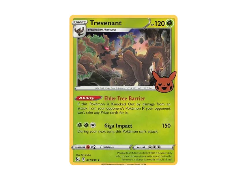 Trevenant R [196-TRICK-OR-TRADE-2023 017/196] (Scarlet & Violet "TRICK OR TRADE 2023")