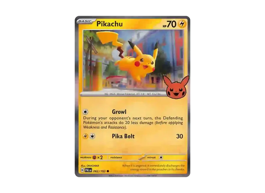 Pikachu C [PAL 062/193] [EN] (Scarlet & Violet "TRICK OR TRADE 2023")