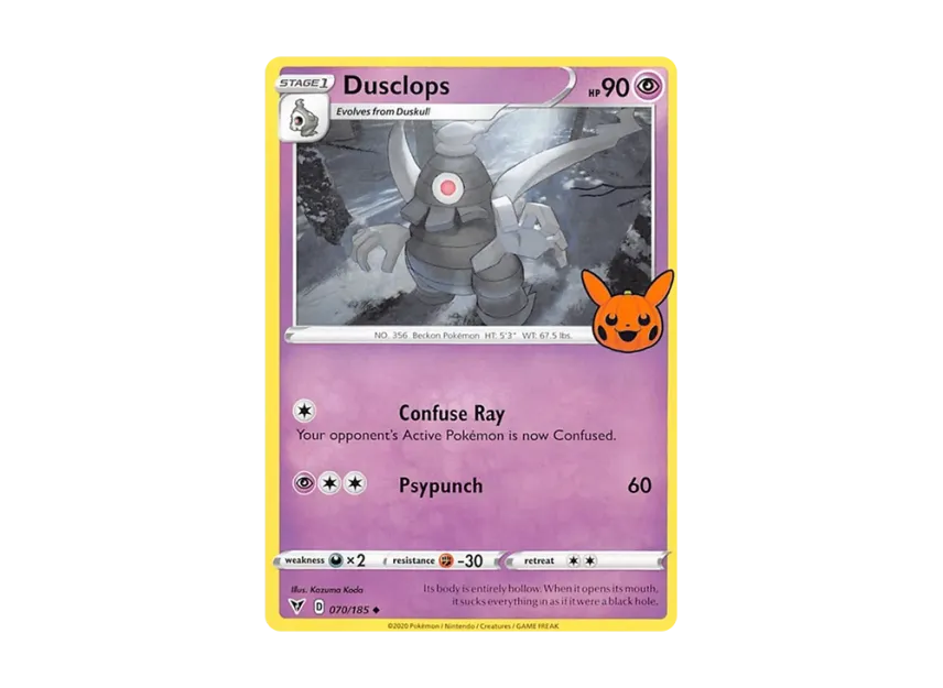 Dusclops U [185-TRICK-OR-TRADE-2023 070/185] (Scarlet & Violet "TRICK OR TRADE 2023")