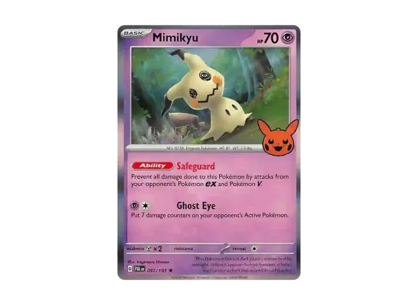 Mimikyu R [PAL 097/193] [EN] (Scarlet & Violet "TRICK OR TRADE 2023")