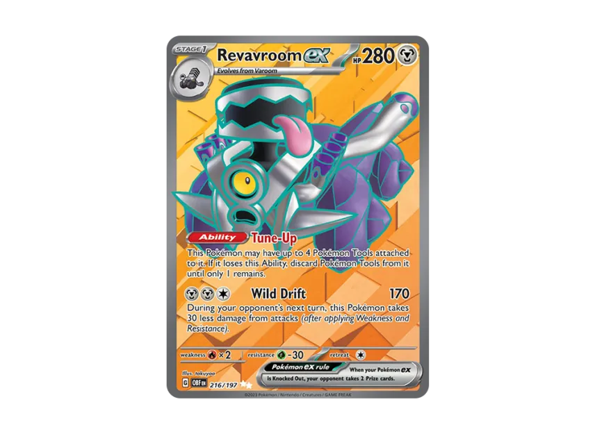 Revavroom ex UR [OBF 216/197] [EN] (Scarlet & Violet "Obsidian Flames")