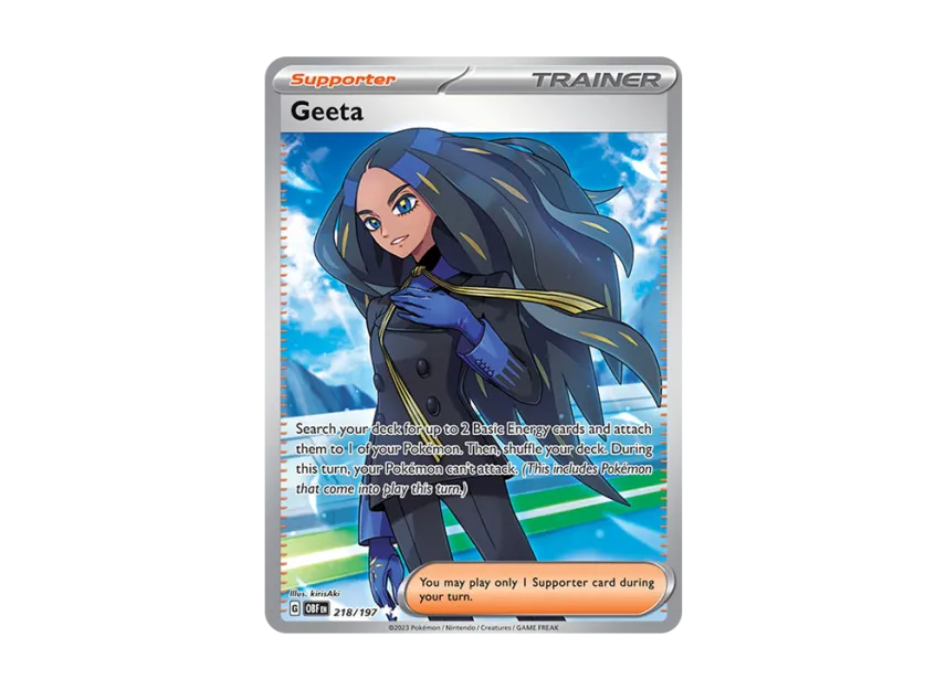 Geeta UR [OBF 218/197] [EN] (Scarlet & Violet "Obsidian Flames")