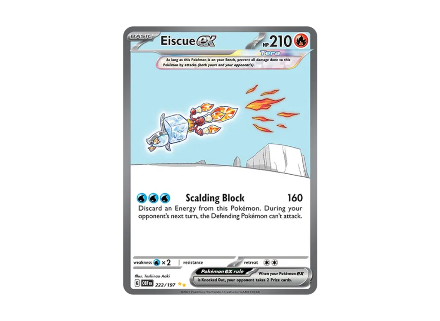 Eiscue ex SIR [OBF 222/197] [EN] (Scarlet & Violet "Obsidian Flames")