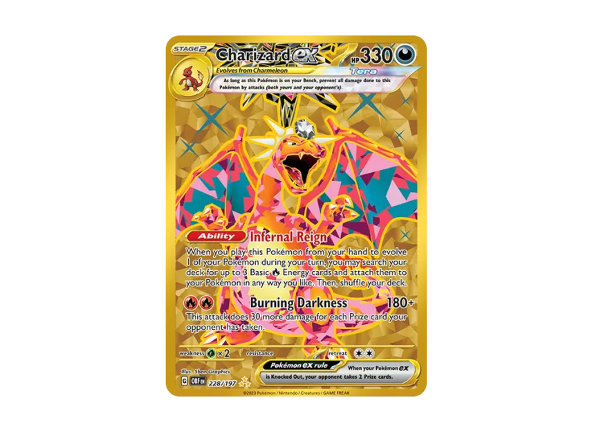 Charizard ex HR [OBF 228/197] [EN] (Scarlet & Violet "Obsidian Flames")