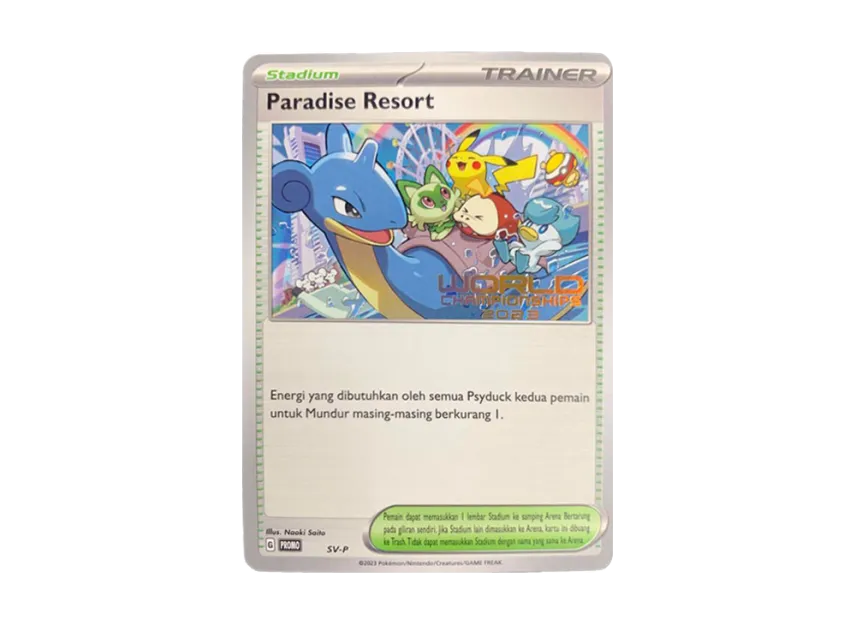 Paradise Resort : Indonesian Ver. : PROMO [SV-P] ("World Championships 2023 Yokohama Contestant Distribution")
