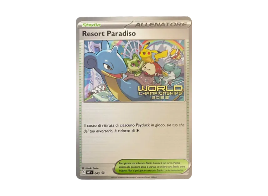 Paradise Resort : Italian Ver. : PROMO [SVP IT SV-P] ("World Championships 2023 Yokohama Contestant Distribution")
