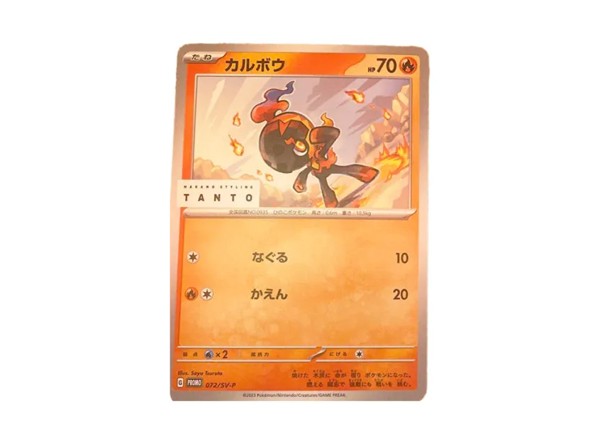 Charcadet : PROMO [SV-P 072] ("SV-P Promotional cards [TANTO x Pokemon Card Game]")