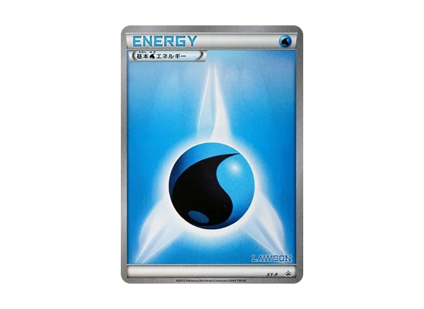 Basic Water Energy P [XY-P] (Promotional Cards "Lawson Exclusive Pokemon Coin Set")