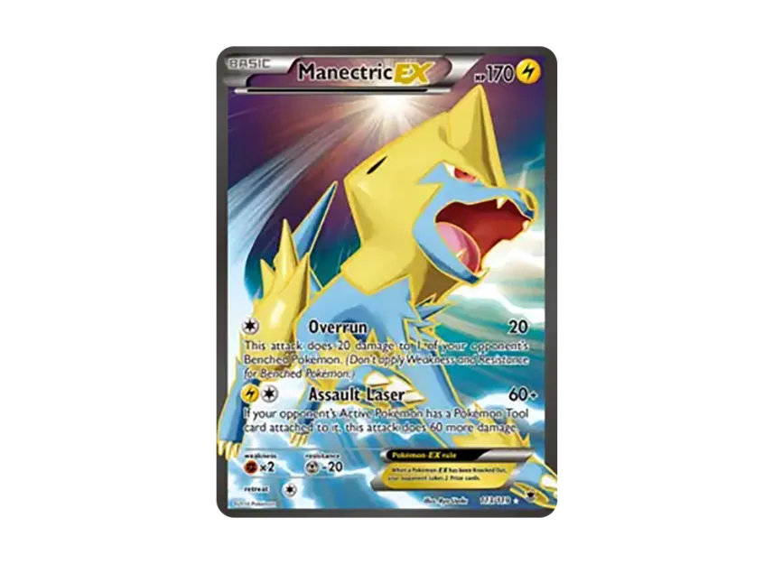 Manectric EX UR [119-PHANTOM-FORCES 113/119] (XY "Phantom Forces")