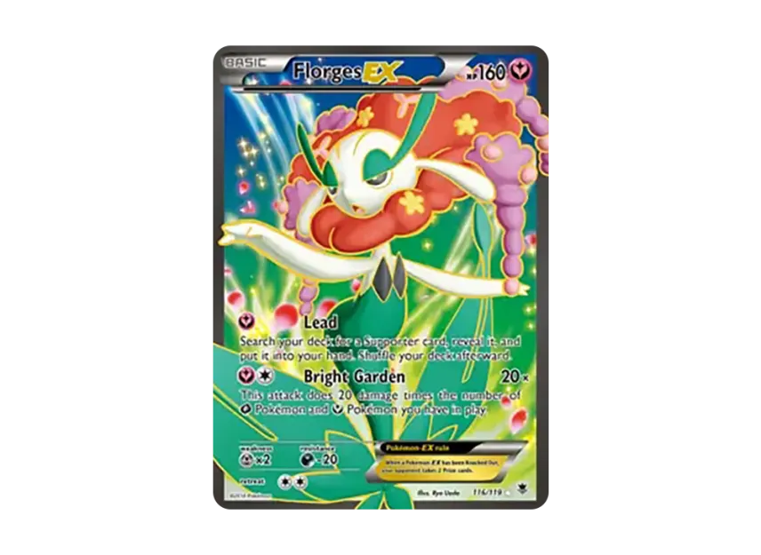 Florges EX UR [119-PHANTOM-FORCES 116/119] (XY "Phantom Forces")