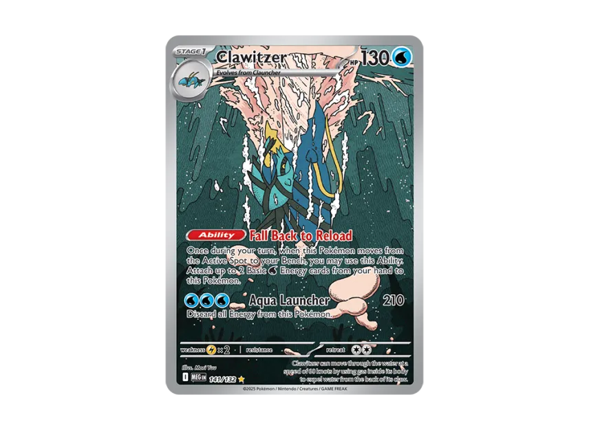 Clawitzer IR [MEG 141/132] [EN] (Mega Evolution)