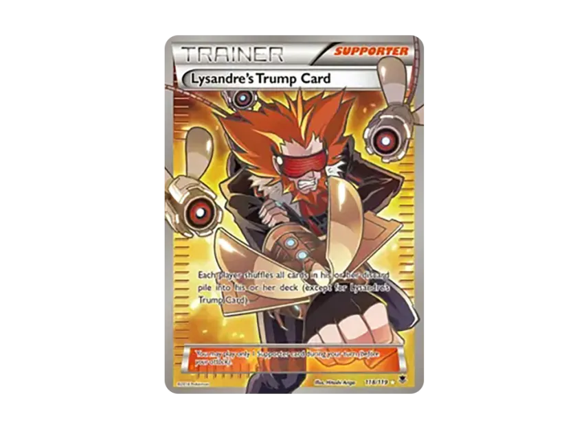 Lysandre's Trump Card UR [119-PHANTOM-FORCES 118/119] (XY "Phantom Forces")