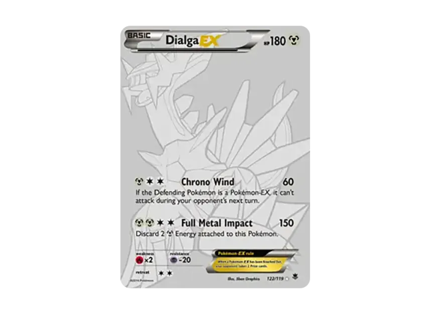 Dialga EX [119-PHANTOM-FORCES 122/119] (XY "Phantom Forces")