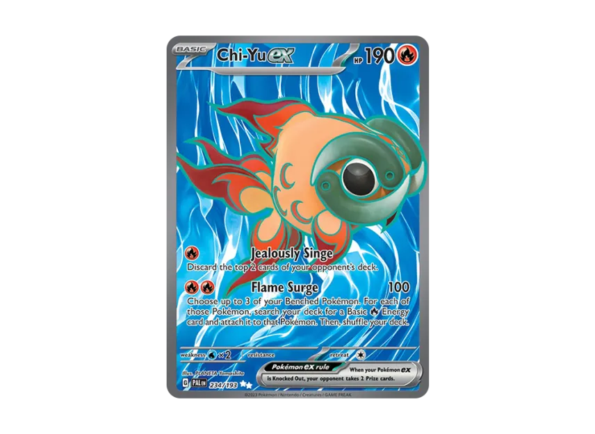 Chi-Yu ex UR [PAL 234/193] [EN] (Scarlet & Violet "Paldea Evolved")