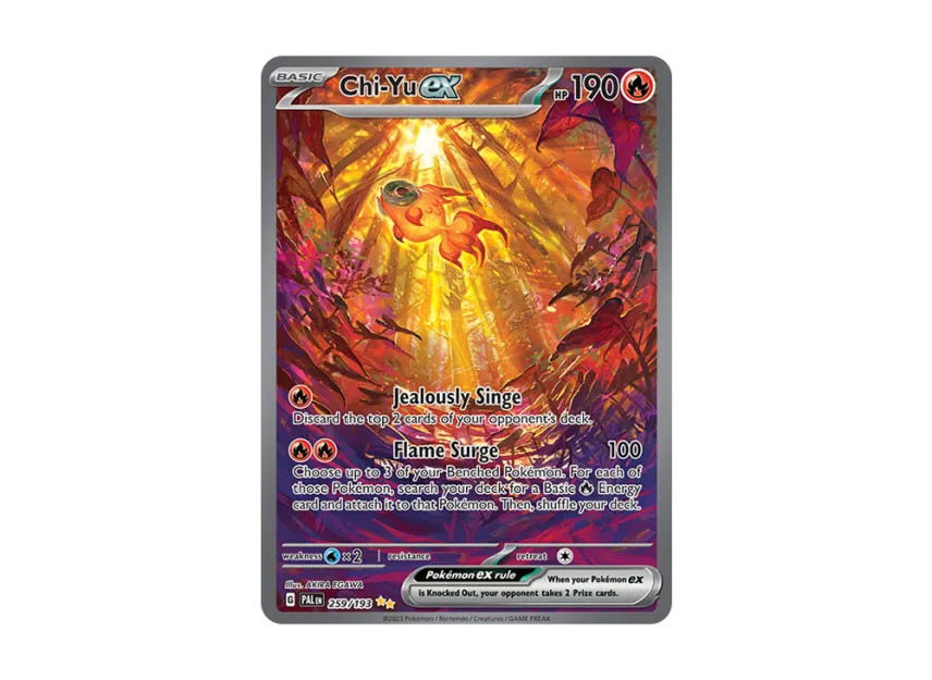 Chi-Yu ex SIR [PAL 259/193] [EN] (Scarlet & Violet "Paldea Evolved")