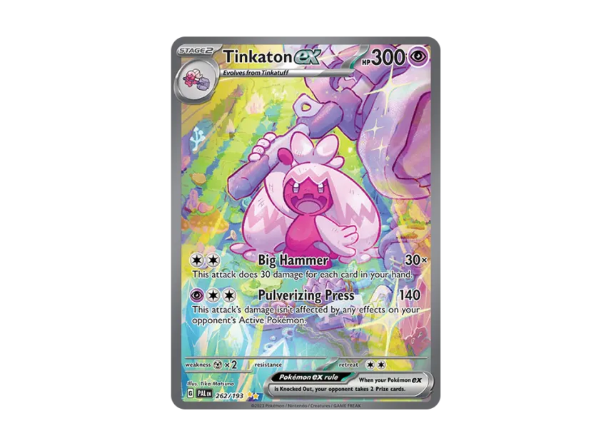 Tinkaton ex SIR [PAL 262/193] [EN] (Scarlet & Violet "Paldea Evolved")
