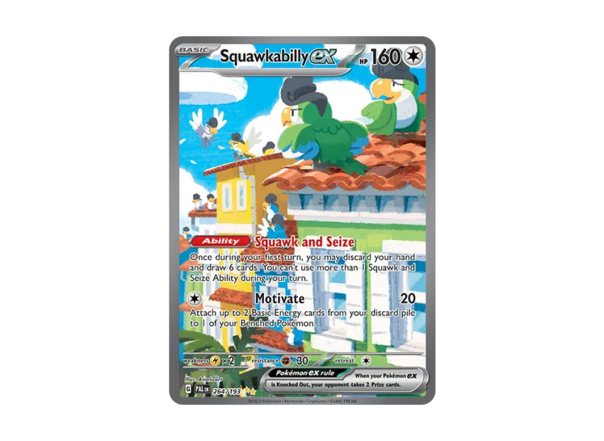 Squawkabilly ex SIR [PAL 264/193] [EN] (Scarlet & Violet "Paldea Evolved")