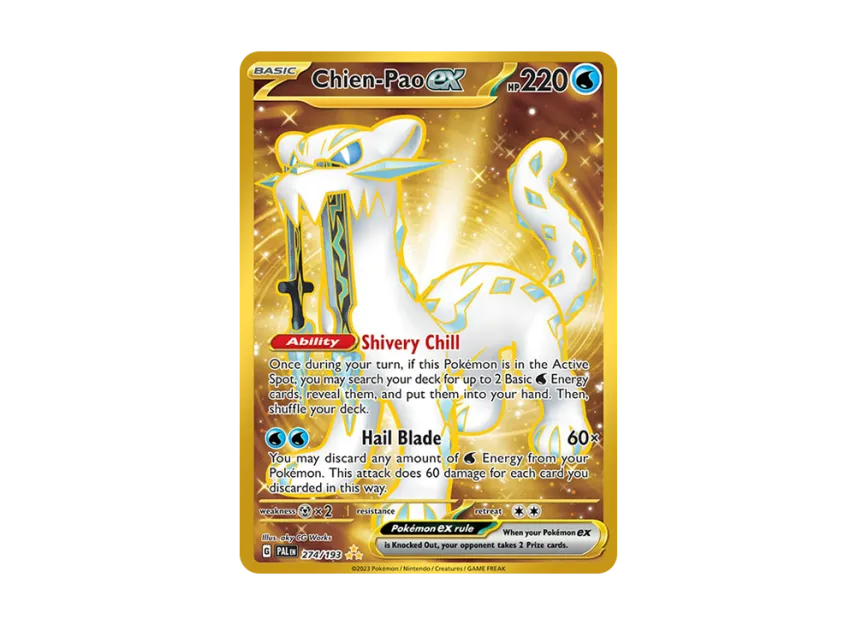 Chien-Pao ex HR [PAL 274/193] [EN] (Scarlet & Violet "Paldea Evolved")
