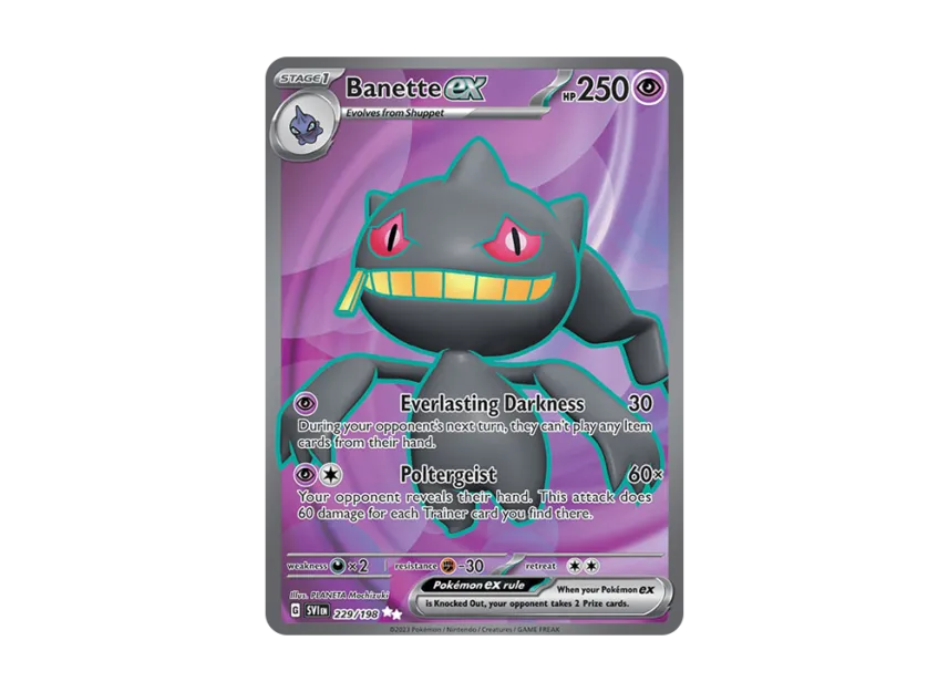 Banette ex UR [SVI 229/198] [EN] (Scarlet & Violet)