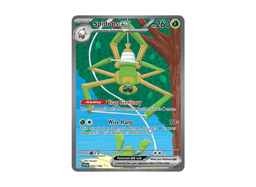 Spidops ex SIR [SVI 243/198] [EN] (Scarlet & Violet)