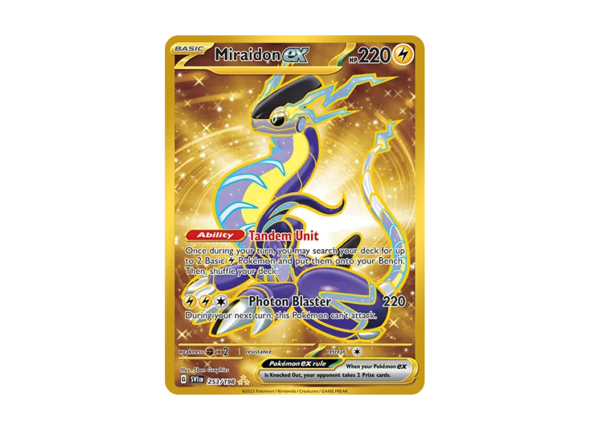Miraidon ex HR [SVI 253/198] [EN] (Scarlet & Violet)