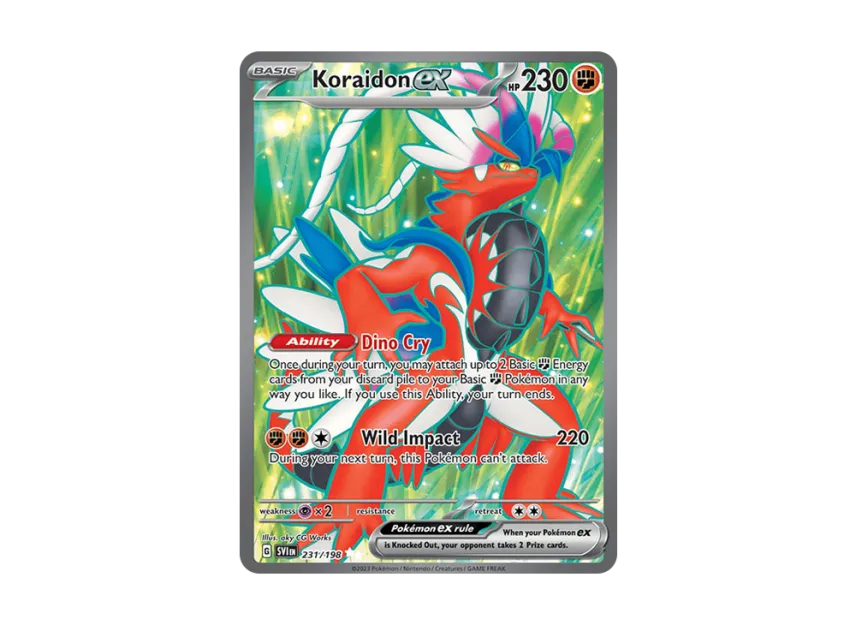 Koraidon ex UR [SVI 231/198] [EN] (Scarlet & Violet)