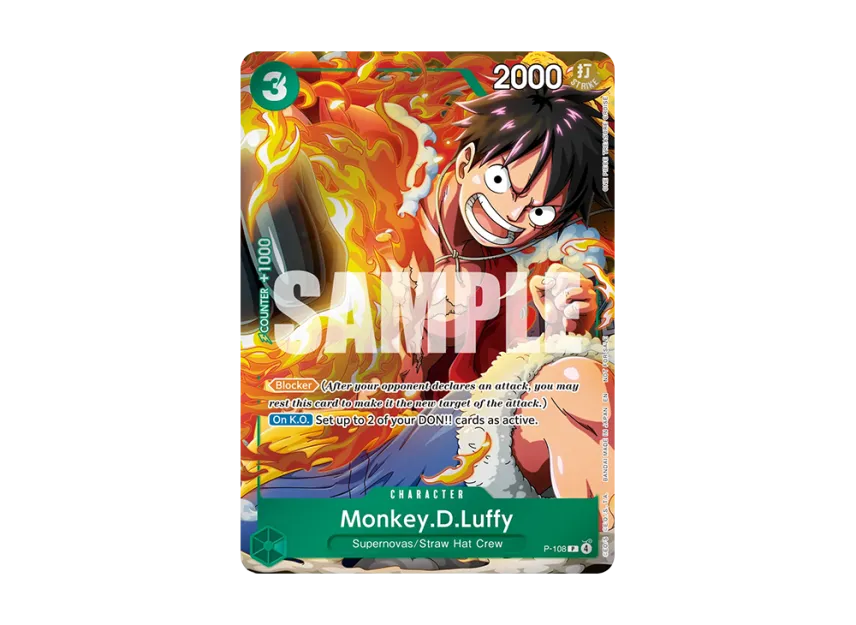 Monkey.D.Luffy P [P-108] [EN] (Promotional Card "Event Pack Vol.9")