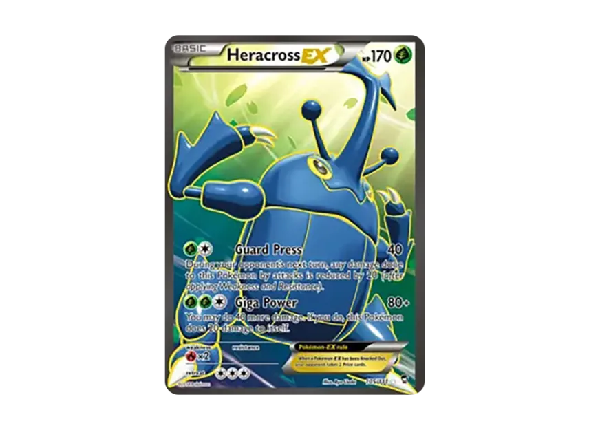 Heracross EX UR [111-FURIOUS-FISTS 105/111] (XY "Furious Fists")