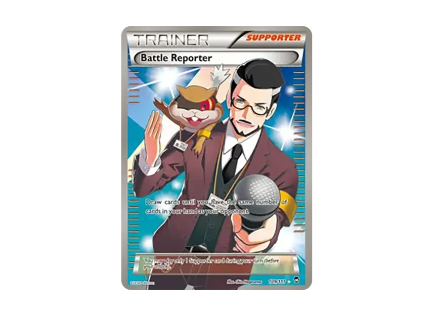 Battle Reporter UR [111-FURIOUS-FISTS 109/111] (XY "Furious Fists")