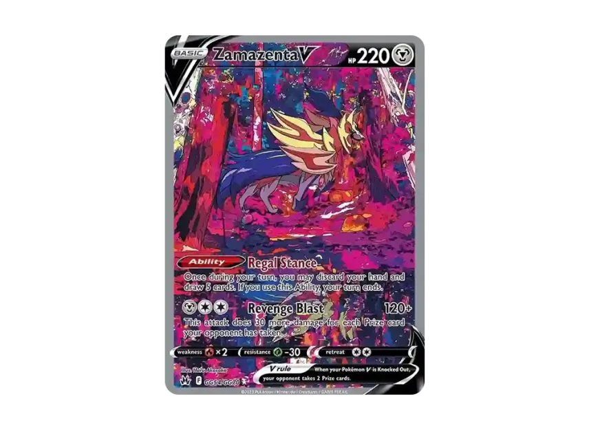 Zamazenta V SIR [GG54/GG70] (Sword & Shield "Crown Zenith")