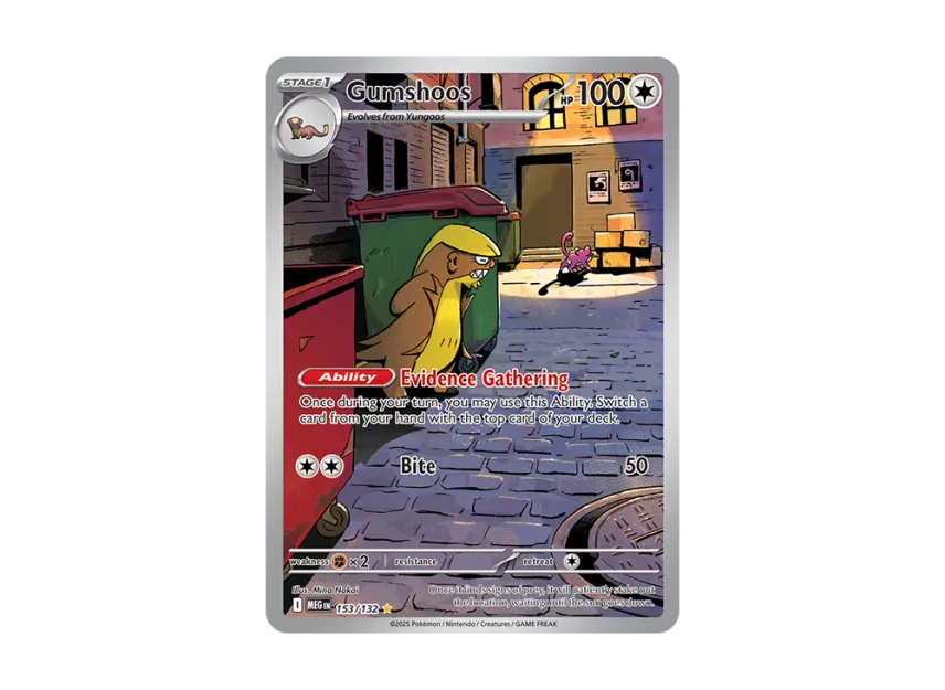 Gumshoos IR [MEG 153/132] [EN] (Mega Evolution)