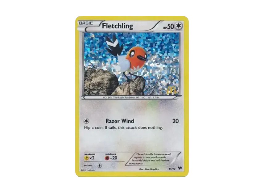 Fletchling : Holo [12-MCDONALD-S-COLLECTION-2014 11/12] (XY "McDonald's Collection 2014")