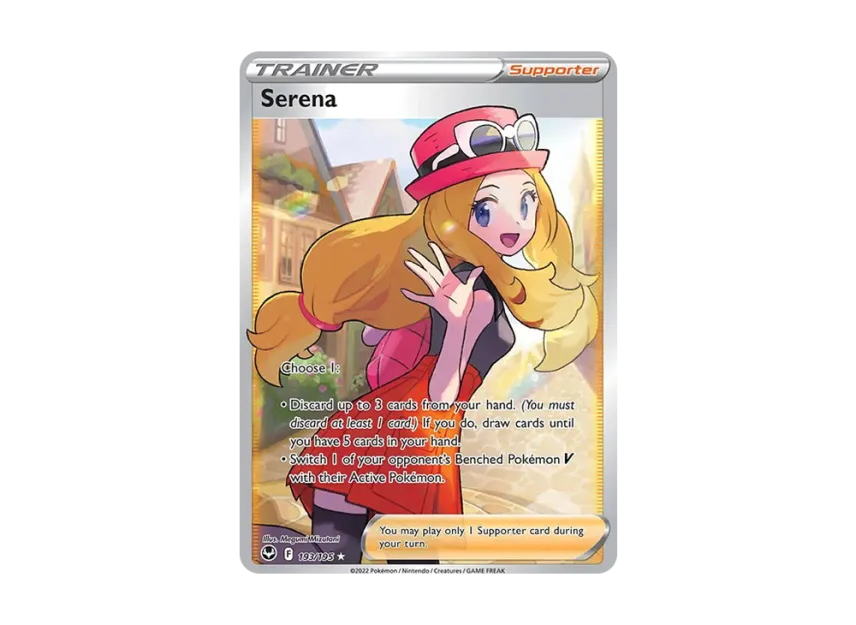 Serena UR [195-SILVER-TEMPEST 193/195] (Sword & Shield "Silver Tempest")