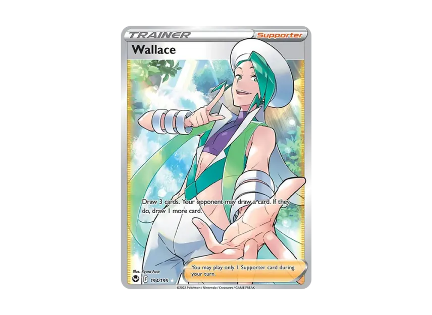 Wallace UR [195-SILVER-TEMPEST 194/195] (Sword & Shield "Silver Tempest")