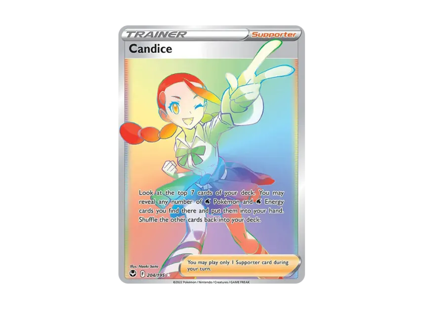 Candice RR [195-SILVER-TEMPEST 204/195] (Sword & Shield "Silver Tempest")