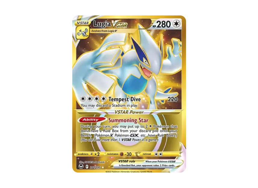 Lugia VSTAR HR [195-SILVER-TEMPEST 211/195] (Sword & Shield "Silver Tempest")