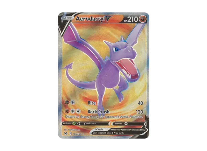 Aerodactyl V UR [196-LOST-ORIGIN 179/196] (Sword & Shield "Lost Origin")