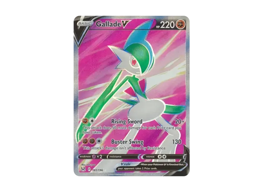 Gallade V UR [196-LOST-ORIGIN 181/196] (Sword & Shield "Lost Origin")