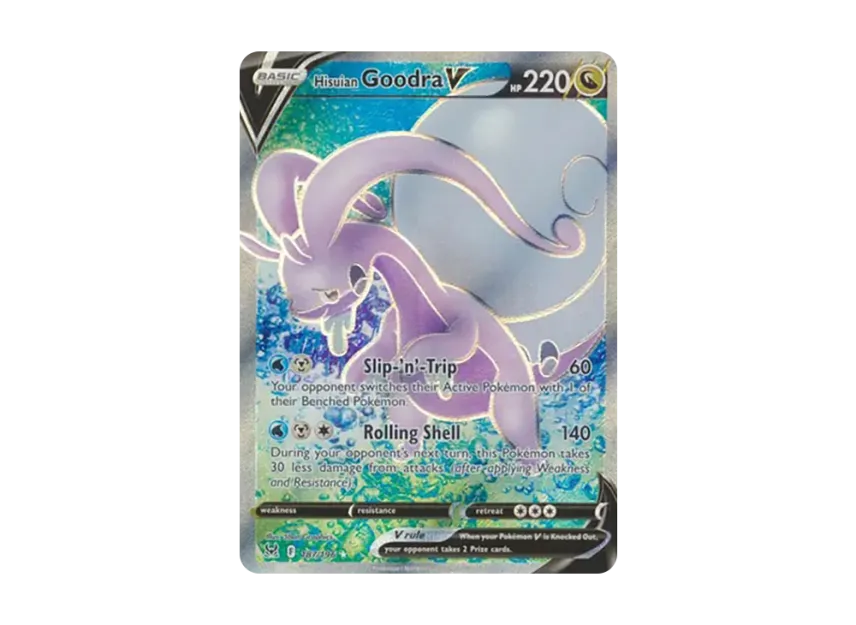 Hisuian Goodra V UR [196-LOST-ORIGIN 187/196] (Sword & Shield "Lost Origin")