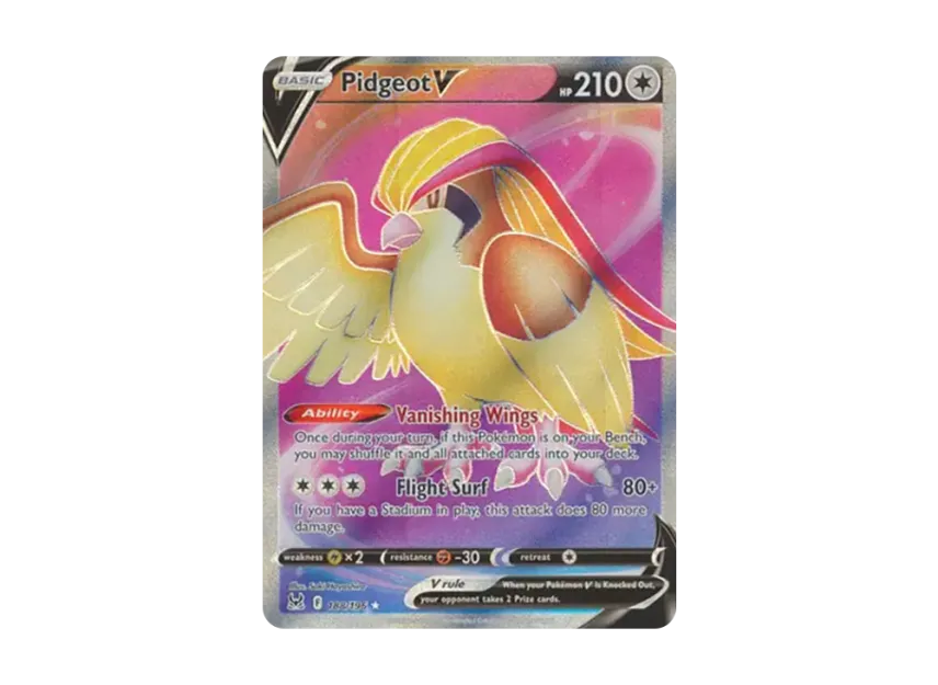 Pidgeot V UR [196-LOST-ORIGIN 188/196] (Sword & Shield "Lost Origin")