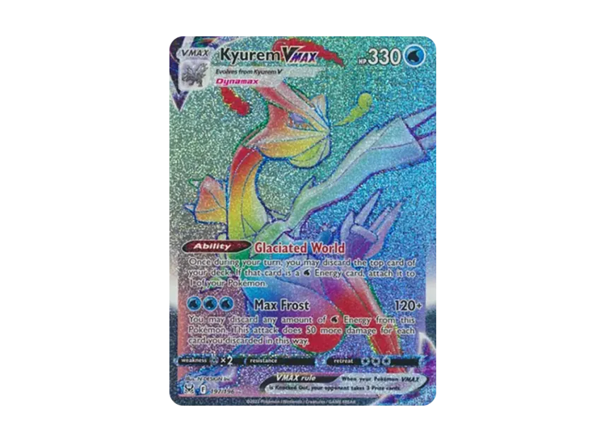 Kyurem VMAX RR [196-LOST-ORIGIN 197/196] (Sword & Shield "Lost Origin")