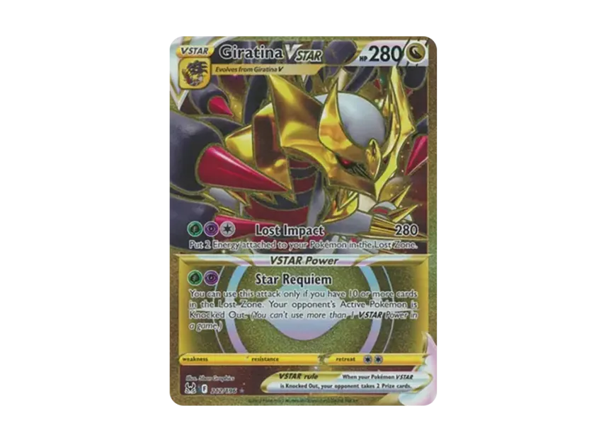 Giratina VSTAR HR [196-LOST-ORIGIN 212/196] (Sword & Shield "Lost Origin")