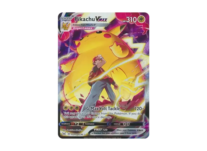 Pikachu VMAX UR [TG17/TG30] (Sword & Shield "Lost Origin")