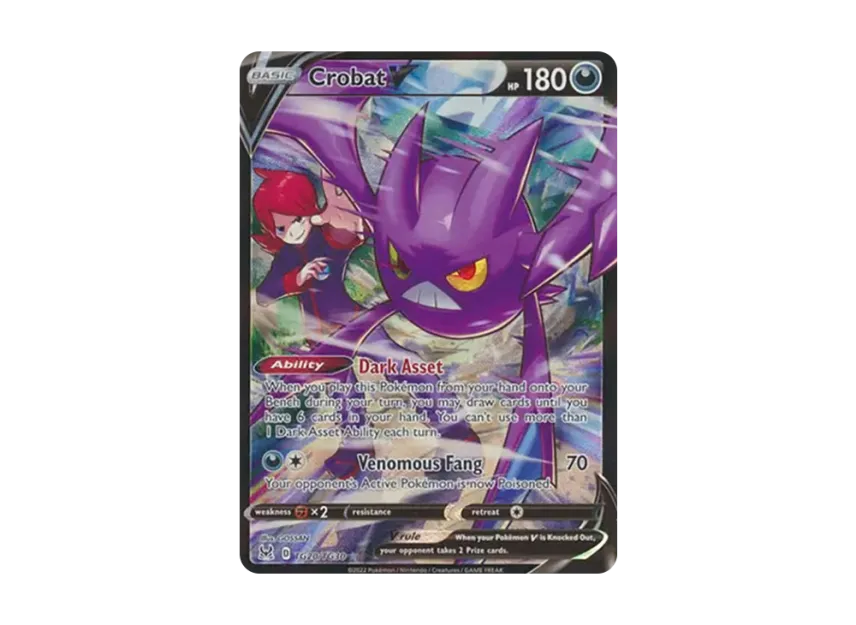 Crobat V UR [TG20/TG30] (Sword & Shield "Lost Origin")